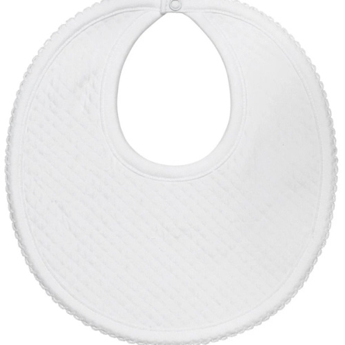 Milano Baby Bib-White – Children's Edit