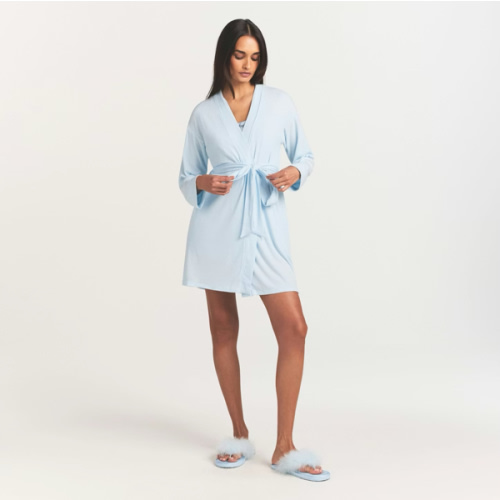 SOFT LOUNGE ROBE | BABY BLUE | SKIMS