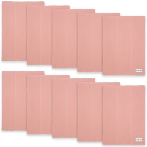 Burp Cloths 100% Cotton Washcloths for Boys and Girls by Comfy Cubs