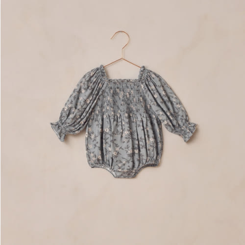 Autumn Romper | French Blue Floral – Noralee