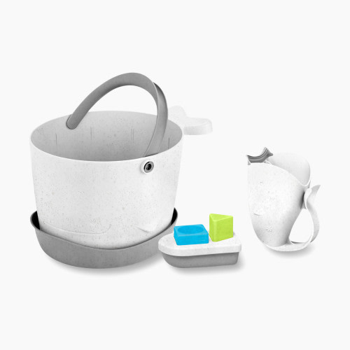 Skip Hop Moby Oceanworks Baby Bath Bundle - White