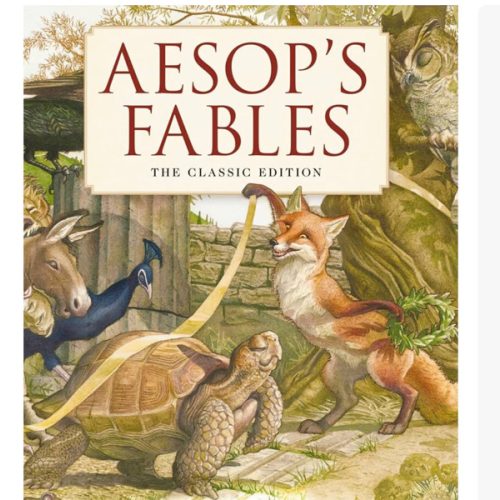 Aesop's Fables Hardcover: The Classic Edition by acclaimed illustrator, Charles Santore (Charles Santore Children's Classics)