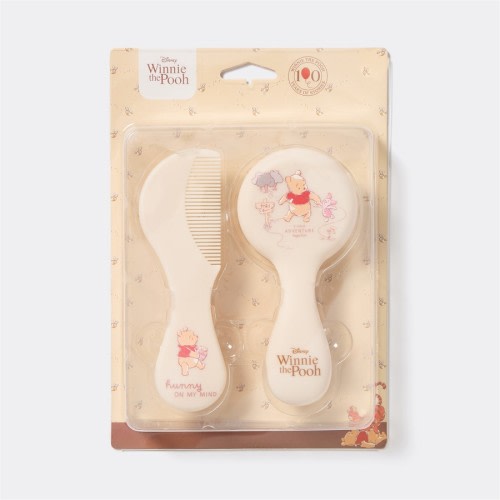 Winnie the Pooh Baby Hair Brush Set - Neutral
