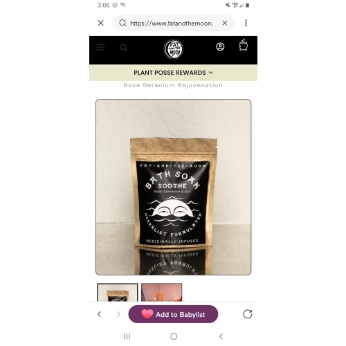 Soothe Bath Soak – Fat and the Moon