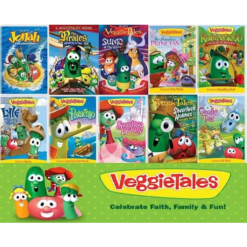 Veggie Tales Ultimate Classics 10 Movie Collection