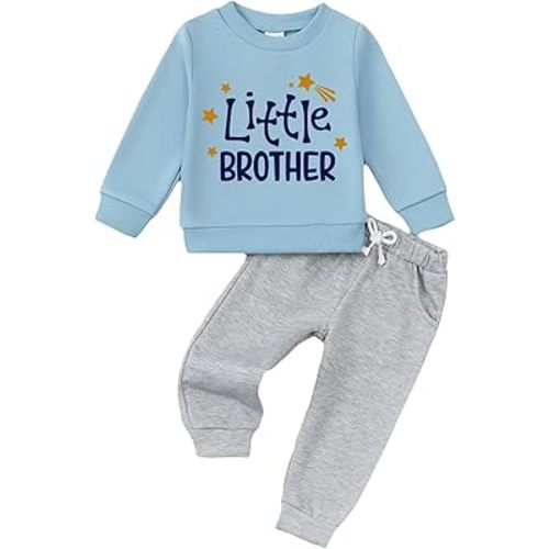 NZRVAWS Baby Boy Clothes Toddler Boy Outfit 2 3 4T 6 12 18 24 Month Fall Winter Hoodie Ripped Jeans Clothing
