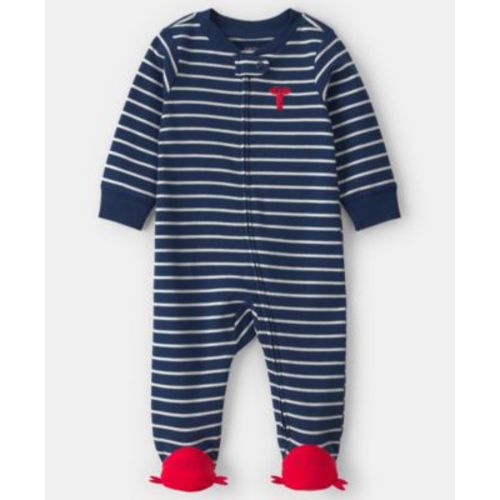 Baby Boys' Lobster Two-Way Zip One-Piece Sleep & Play Pajama