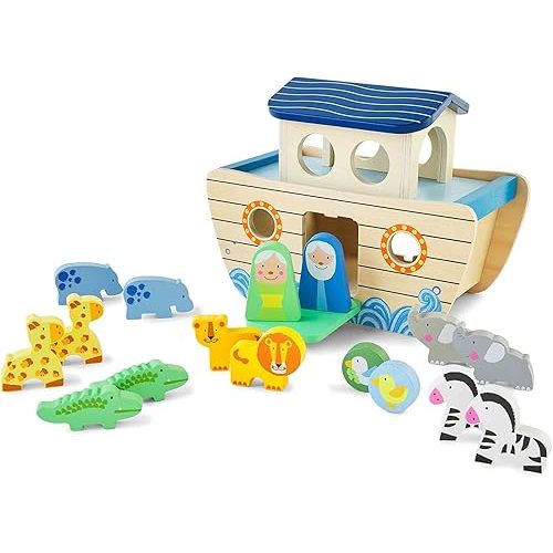 Mud Pie Noah's Ark Shape Sorter Set