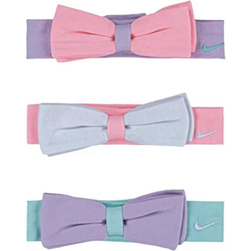 Nike Baby Girl's Headbands 3-Pack (Infant/Toddler) Doll 0-6 Months