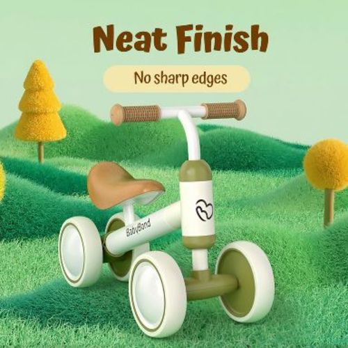 BabyBond Baby Balance Bike for 1 Year Old Boys Girls 12-36 Month Toddler Bike with 4 Silent Wheels, First Birthday Gift