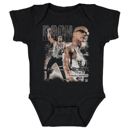 Infant 500 Level Black The Rock Vintage Grunge Bodysuit