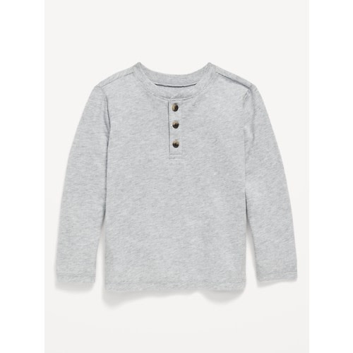 Long-Sleeve Henley T-Shirt for Toddler Boys