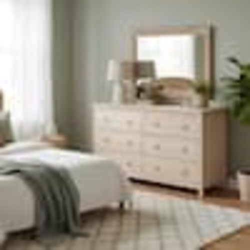 International Concepts Brooklyn 6-Drawer Unfinished Wood Dresser BD-8006