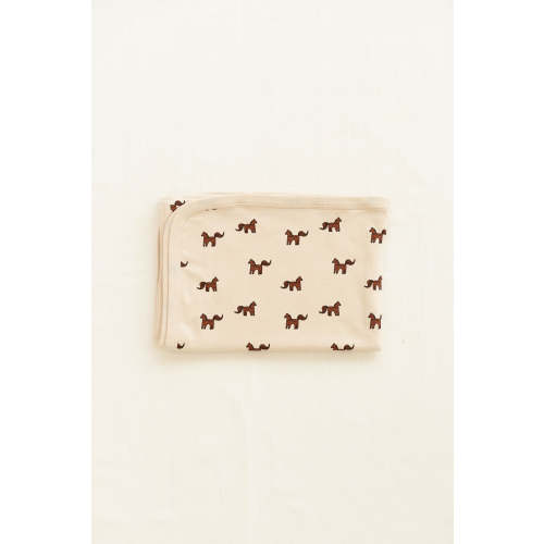 receiving blanket | pony