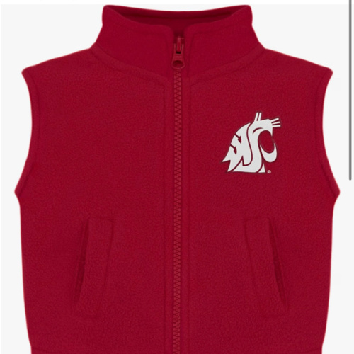 College Baby Polar Fleece Vest - Unisex (12 Mos - 6 Yrs)