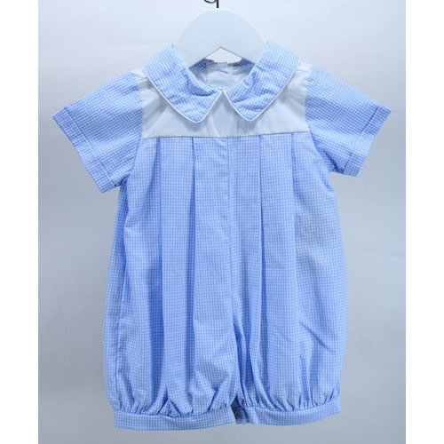 Light Blue gingham bubble | Little Sunshine Shop