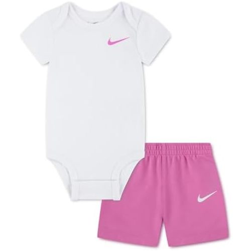 Nike Baby Essentials Bodysuit and Shorts 2-piece Outfit Set