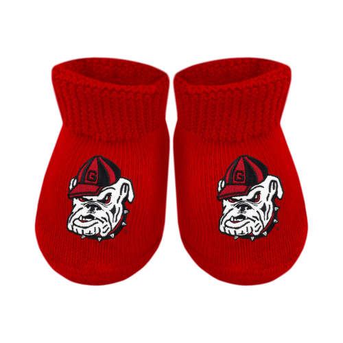 Georgia Bulldogs Gift Box Bootie | College Baby