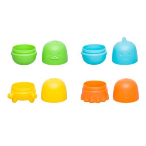 Ubbi® 4-Piece Interchangeable Bath Toys - MULTI - 4 PIECE