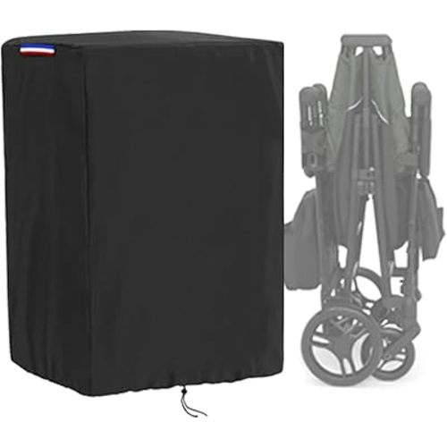 Wagon Cover Compatible with Radio Flyer,Waterproof Covers for Jeep Wagon Stroller (Cover Only),Dustproof 420D Covers for Jeep Wagon Sport All-Terrain (25"L x 14" W x 33" H)
