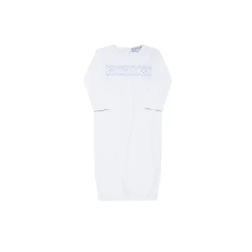 Nella Smocked Boy Gown | 0-3 M