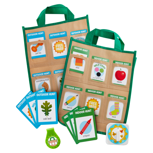 Melissa & Doug Let's Explore Indoor/Outdoor Scavenger Hunt Playset