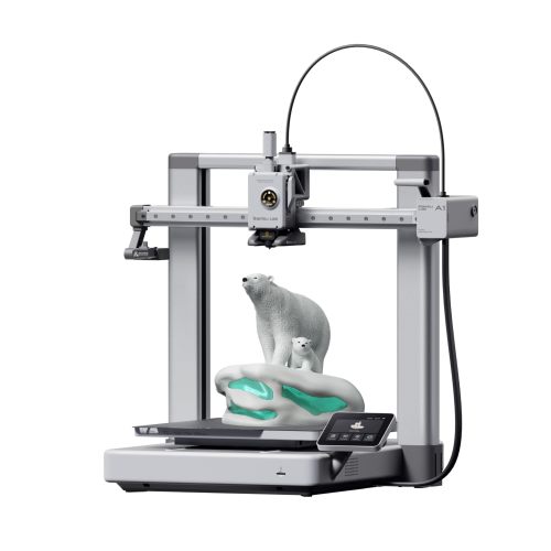 Amazon.com: Bambu Lab A1 3D Printer, Ready-to-Use FDM 3D Printer for Beginners and Kids | Beginner-Friendly Ecosystem with MakerWorld Model Library,Full-Auto Calibration & Active Flow Rate Compensation, ≤48 dB Quiet