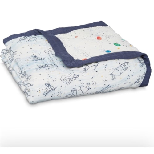 Star Constellation Print Muslin Baby Blanket | aden + anais