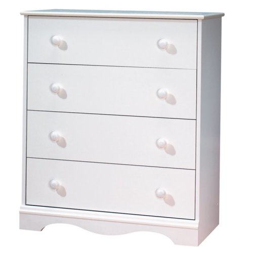 South Shore Angel 4-Drawer Chest, Multiple Finishes