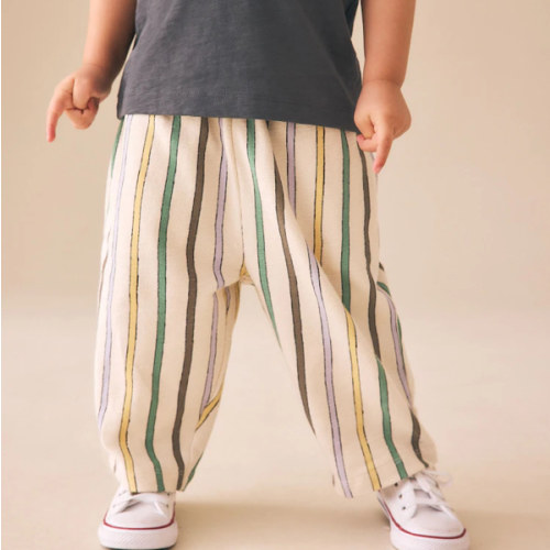 Buy Multi Pastel Crepe Stripe Joggers (3mths-7yrs) from Next USA
