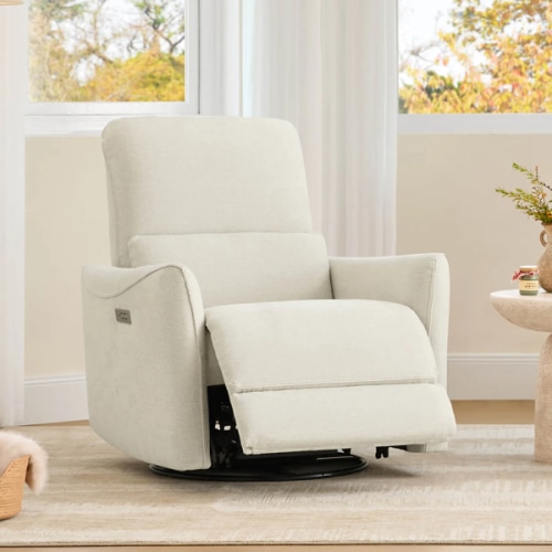 Tracee Power Swivel Nursery Glider Recliner