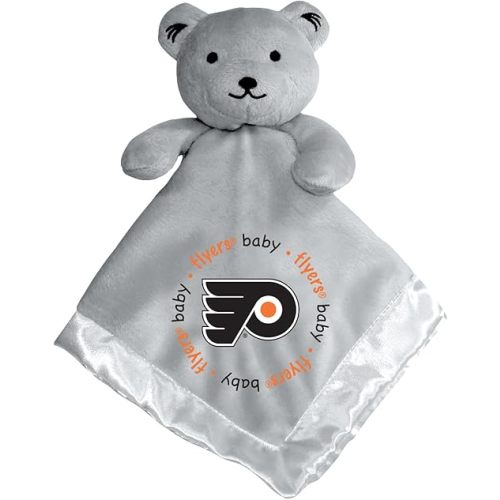 BabyFanatic Gray Security Bear - NHL Philadelphia Flyers - Officially Licensed Snuggle Buddy