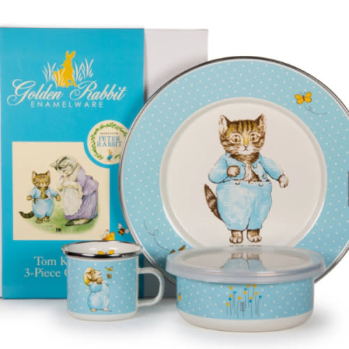 Tom Kitten Child Set by Golden Rabbit Home