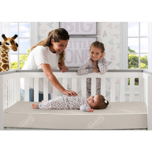 Beautyrest Black AIRCOOL Two-Stage Crib and Toddler | Delta Children