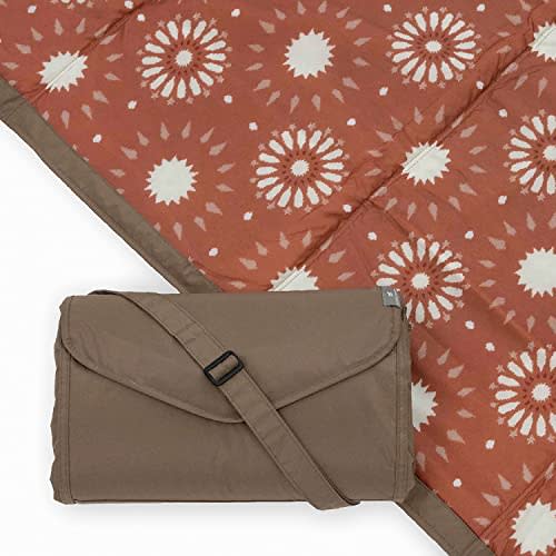 Little Unicorn – Sun Baked Indoor/Outdoor Blanket | 100% Polyester | Water Resistant | Simple Clean | Wipeable Material | Easy to Carry | Babies and Toddlers | Machine Washable | 5’ x 5’