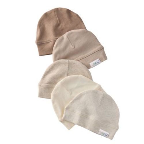 Butterblu CHARLIE 5-Pack Baby Hats Natural One Size