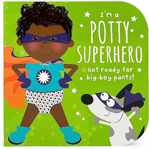 I'm A Potty Superhero: Get Ready For Big Boy Pants! Children's Potty Training Board Book Board book – August 29, 2021