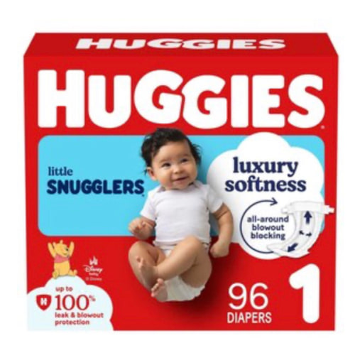 Huggies Little Snugglers Diapers, Size 1
