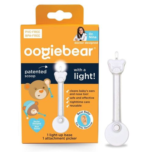oogiebear Dual Nasal Booger and Ear Wax Remover with LED Light