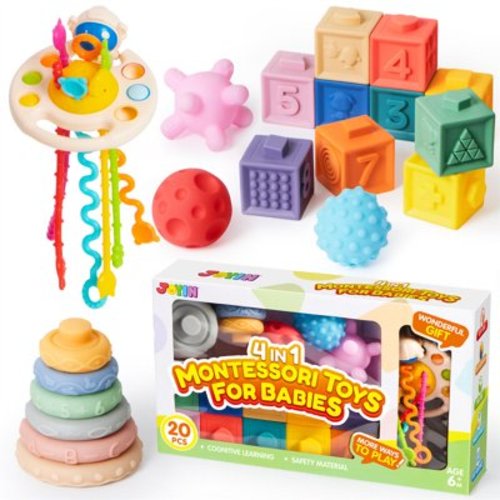 Baby Toys 6-12 Months - 20PCS Toys for Toddlers Birthday Gift