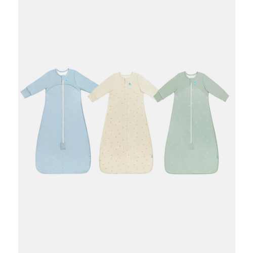 Sleep Bag Bundle 1.0 | 1.5 TOG | Blue Twinkle | Oatmeal Twigs | Olive Twigs