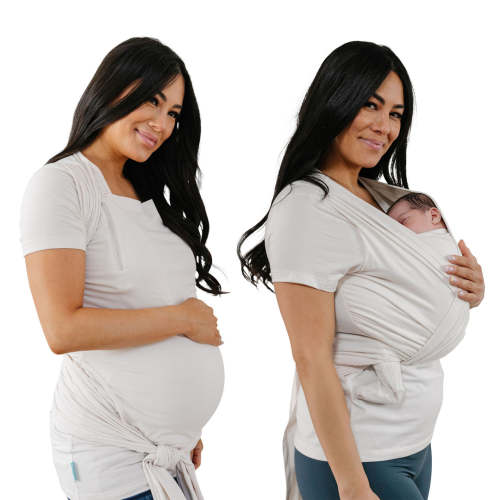Bump & Beyond T-Shirt Wrap - Ivory – Moby Wrap
