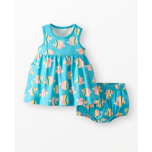 Baby Sleeveless Dress & Bloomers Set