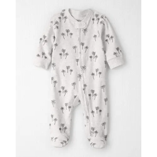Carter's Baby Organic Cotton Sleep & Play Pajamas in Palm Trees