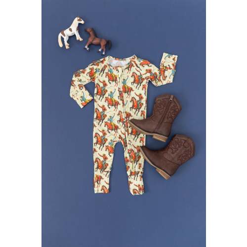 Cowpoke- Convertible Romper