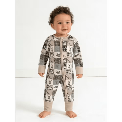 soft bamboo fiber baby romper zip convertible footie - Temu