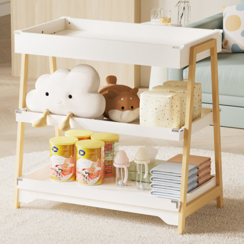 Latitude Run® Baby Wooden Changing Table With Pad | Wayfair