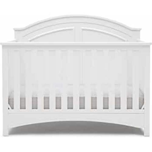 Amazon.com: Delta Children Perry 6-in-1 Convertible Crib - Greenguard Gold Certified, Bianca White : Baby