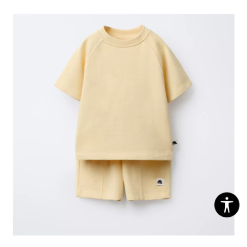 JOGGING SET WITH LABEL - Yellow | ZARA United States
