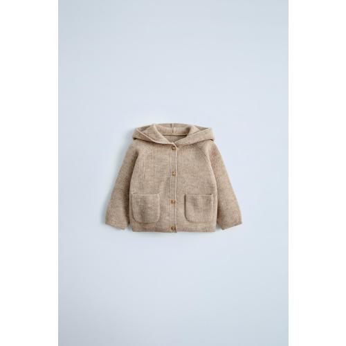 WOOL AND CASHMERE JACKET - Tan marl | ZARA United States
